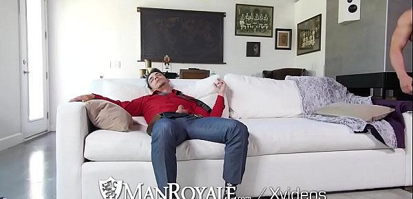  ManRoyale Big dick catered to tight ass